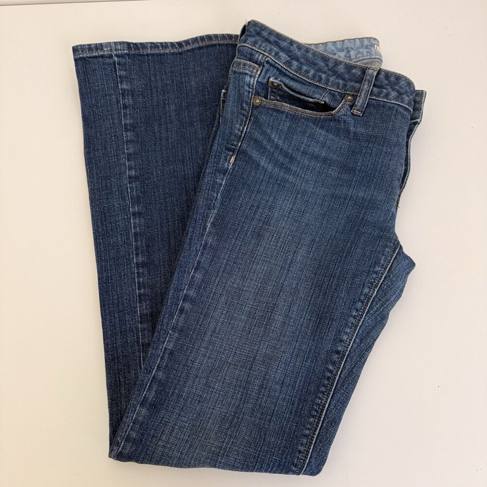 Gap Limited Edition Women Dark Wash Flare Jeans Size 6 Regular Blue Jeans